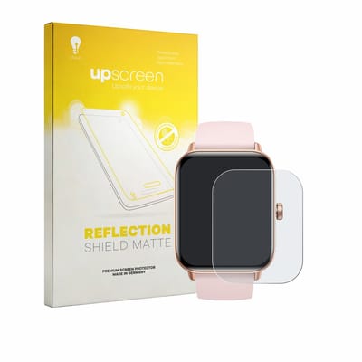 upscreen - Screenprotector voor Trunsif Smartwatch 1.85" - Folie Beschermfolie anti glare matte