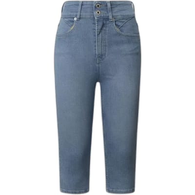 Damesjeans Pepe Jeans Contour Crop Uhw