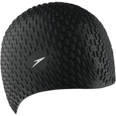 Speedo Bubble Cap Badmuts - Zwart
