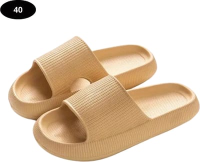 Livano Badslippers Dames & Heren - Comfortabel - Flip Flops - Sauna - Zomer - Roze - Maat 40