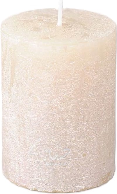 Rasteli Luz Your Senses Stomp Kaars Pearl D 6 cm H 8 cm Per 2 Stuks