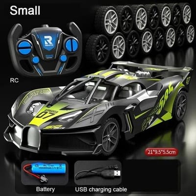 2.4G RC Auto Speelgoed Drift Racing Afstandsbediening Auto Hoge Snelheid Off Road RC Auto RC Racewagen speelgoed voor Kinderen Geschenken black