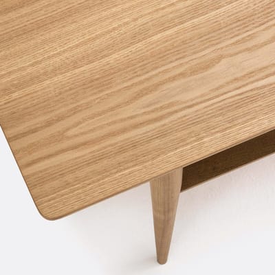 La Redoute Lussan - Salontafel - dubbel tafelblad - essenhout