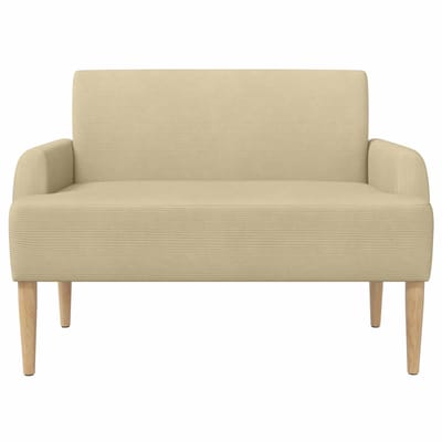 vidaXL - Lovingseat - met - knoopge - tuft - Lichtgroen - Grijs - 116 - x - 67 - x - 81 - cm