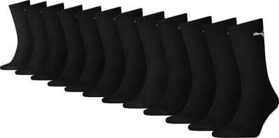 Puma - Unisex Crew Sokken - 12 Pack - Maat 35-38