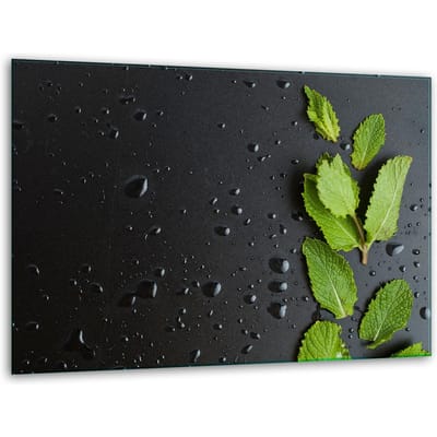 TMK ArtDeko - Snijplank - Glas - 40x30 cm - Zwart