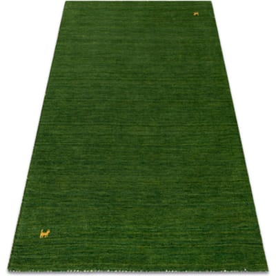 Kleden Rugsx Wollen tapijt GABBEH LOOM groen - HANDGEWEVEN 120x175 cm