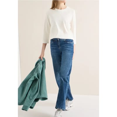 Shirt met banddetail