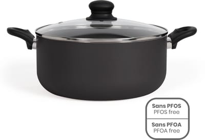 Kookpot Livoo Zwart Ø 24 cm 4 L