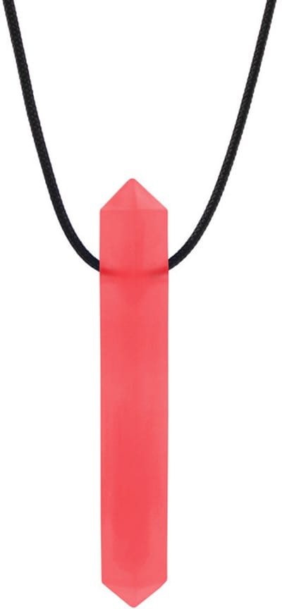 ARK Therapeutic kauwketting Krypto-Bite rood voor kinderen en volwassenen.