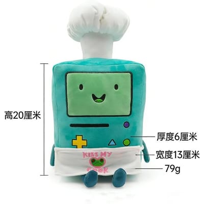 Schattige Adventure Time Pluche Speelgoed Bundel Zachte Knuffeldieren Poppen met Finn Groene Kikker Paarse Beer Perfect Verjaardagscadeau Cartoon Fans Verzamelaars 17-20cm