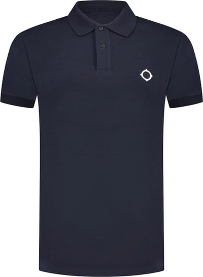MA.Strum SS pique polo - ink navy