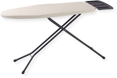 SensaHome Strijkplank – Inklapbare Strijktafel met Stoomunithouder – 110×33cm – Taupe