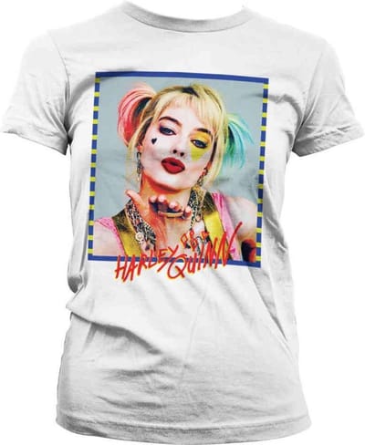 DC Comics Harley Quinn Dames Tshirt -S- Birds Of Prey - Kiss Wit