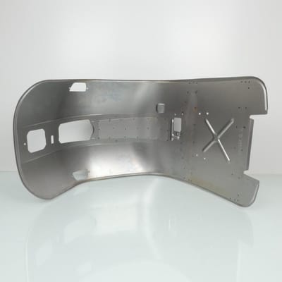 Tôle rénovation tablier avant RMS pour scooter Piaggio Vespa PX 1978 à 1981 Neuf