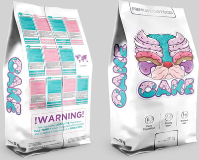 CAKE DOG FOOD - 15 KG
