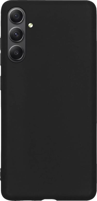 Hoes - Geschikt voor Samsung Galaxy A54 - Sterk & Shockproof - Hoesje Cover - Siliconen Case - Zwart
