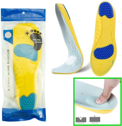 Inlegzolen - Sport - Gel Foam - Inlegzooltjes - Indoor & Outdoor Sport - Schoenen zooltjes - 41 tm 43 - Heren - Dames