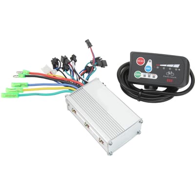 Kit de Contrôleur Sans Balais pour Vélo Électrique 48V 250W 350W Ensemble Panneau LED 880 white