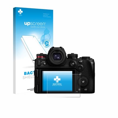upscreen - Screenprotector voor Panasonic Lumix DC-S1RII - Folie Beschermfolie transparant antibacterieel