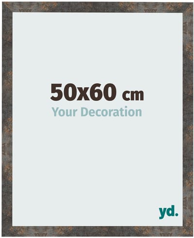 Your Decoration - Fotolijst 50x60 cm - MDF - Geoxideerd Metaal - Bologna