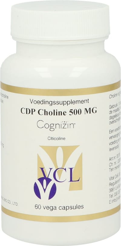 Vital Cell Life CDP choline 500mg 60 Vegetarische capsules