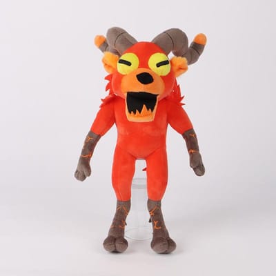 99 Nachten In Het Bos Pluche Speelgoed Spel 99 Nachten Rode Geit Knuffelpop Verjaardag Vakantie Cadeaus Poppenfeest Decoratie Verzamelen 30cm Height
