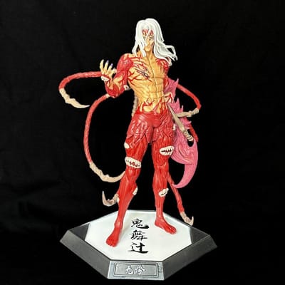 Anime demonenmoordenaar: Kimetsu no Yaiba Infinity Castle Figuur Kibutsuji Muzan Kamado Tanjirou GK Akaz Actiefiguur PVC Model Mooie Speeltjes 28-30cm