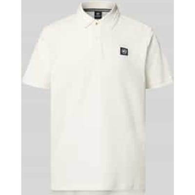 LERROS Poloshirt met wafelstructuur van 100% katoen , Maat: XL , Kleur: BROKEN WHITE , 100% katoen