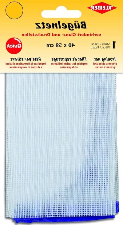Strijkgaas - Beschermdoek - Kleding Beschermen - Fijnmazig - 40 x 59 cm - Wit
