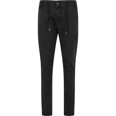 Urban Classics - Antifit Denim Broek rechte pijpen - Taille, 28 inch - Zwart