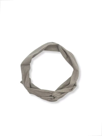 Duurzaam cadeau - Flexibele haarband - IJzerdraad - Grijs Beige - 90 cm