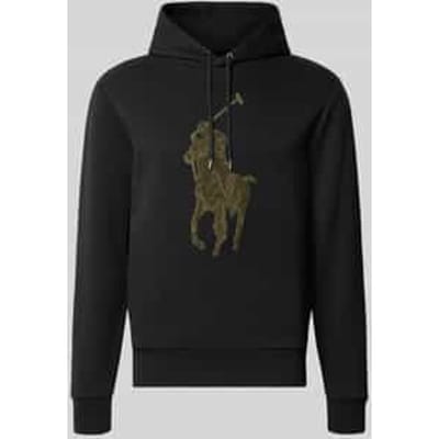 regular fit hoodie van katoenmix