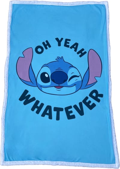 Lilo & Stitch fleece deken - sherpa