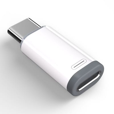 Lightning (vrouwelijk) naar USB-C (mannelijk) adapter