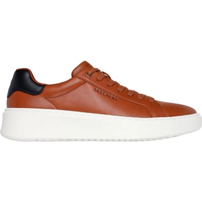 Skechers Court Break - Suit Sneaker - Heren Sneakers - Bruin