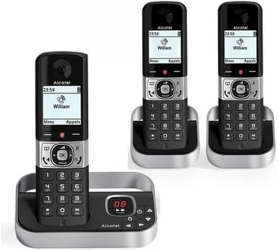 Draadloze Telefoon - Vaste Lijn Telefoon - Thuis Bellen - Met Antwoordapparaat - Zwart