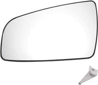 Dailygoods - Car Rearview Linker Zijspiegelglas - Vervangingsglas - Wit - Verwarmd - Convex - Geschikt voor Opel Zafira B 2005-2008
