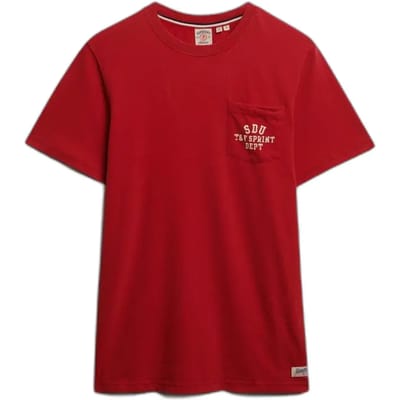 Superdry - Vintage Prep Relaxed Pocket T-shirt - Heren - T-shirts