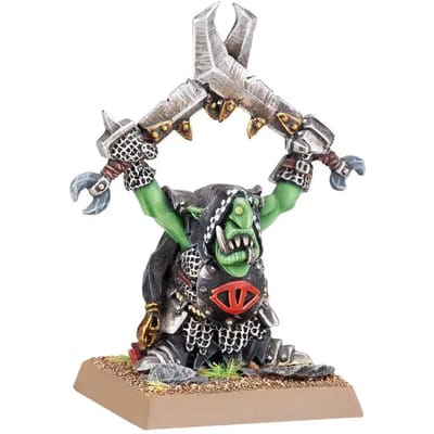Figurine Games Workshop Warhammer ToW - Orc & Gobelin : Chefs Gobelins de la Nuit