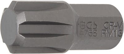 BGS Bitaandrijving buitenzeskant 10 mm (3/8") wigprofiel (vo...