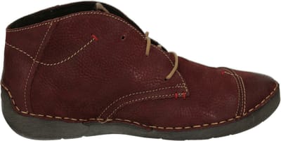 Josef Seibel - FERGEY 18 - Hoge sneakersVeterlaarzenDames veterschoenenDames sneakersHalf-hoge schoenen - Kleur: Bruin - Maat: 35