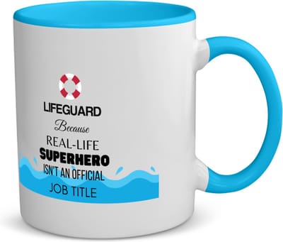Akyol - 's werelds beste badmeester koffiemok - theemok - blauw - Badmeester - badmeesters - 's werelds beste badmeester - cadeau badmeester - zwemmen - zwemdiploma - cadeau - kado - gift - geschenk - vaderdag - lifeguard - 350 ML inhoud
