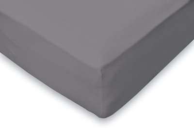 Eleganzzz Hoeslaken 180gr m2 Hoogwaardig Flanel 35cm Hoekhoogte - antraciet 80x200cm - Hoeslaken 80x200cm - Hoeslakens - Eenpersoons