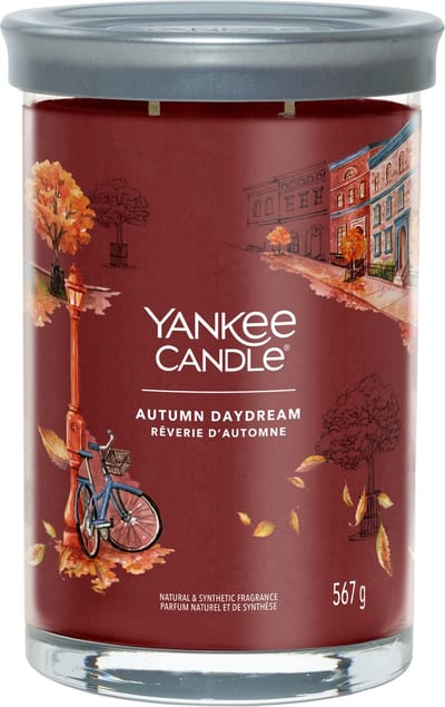 Yankee Candle - Autumn Daydream Large Tumbler Geurkaars - 100 branduren - twee lonten