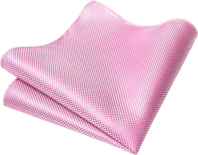 Fako Fashion - Pochette - Pochet - Kleine Ruit - Wafel - Geruit - 22x22cm - Roze