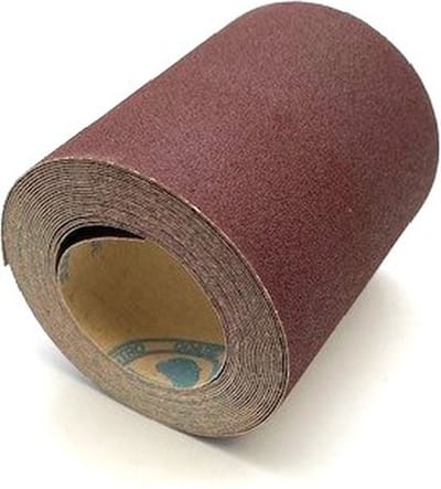 Schuurpapier op rol Korrel P180 10cm x 5meter