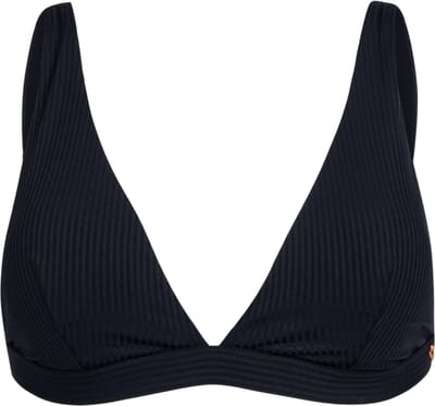 Brunotti - Fortelle-Rib - Bikini Topje Zwart - Dames - Bralette Bikini Top - Uitneembare padding - 36