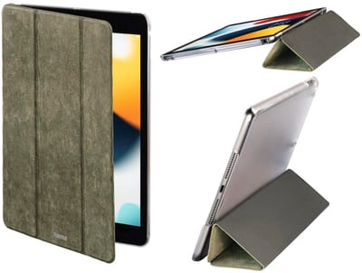 Tablethoes Cali Clear Olive voor Apple iPad 7/8/9 10.2"