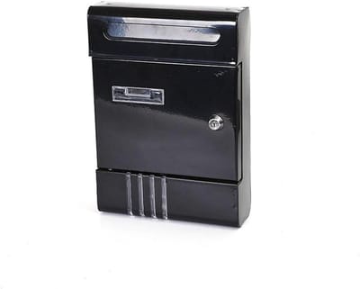Brievenbus met slot - Postbak Villa - Veilig Post Ontvangen - Ijzeren Plaatmateriaal - 205 x 65 x 291mm - C